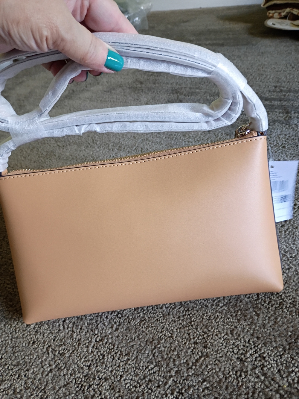 kate spade New York Tan Leather Crossbody Bag - Picture 8 of 12